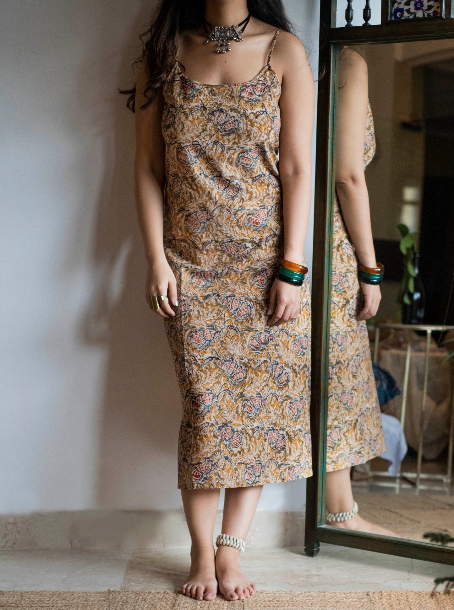 Yellow Canopy Dress