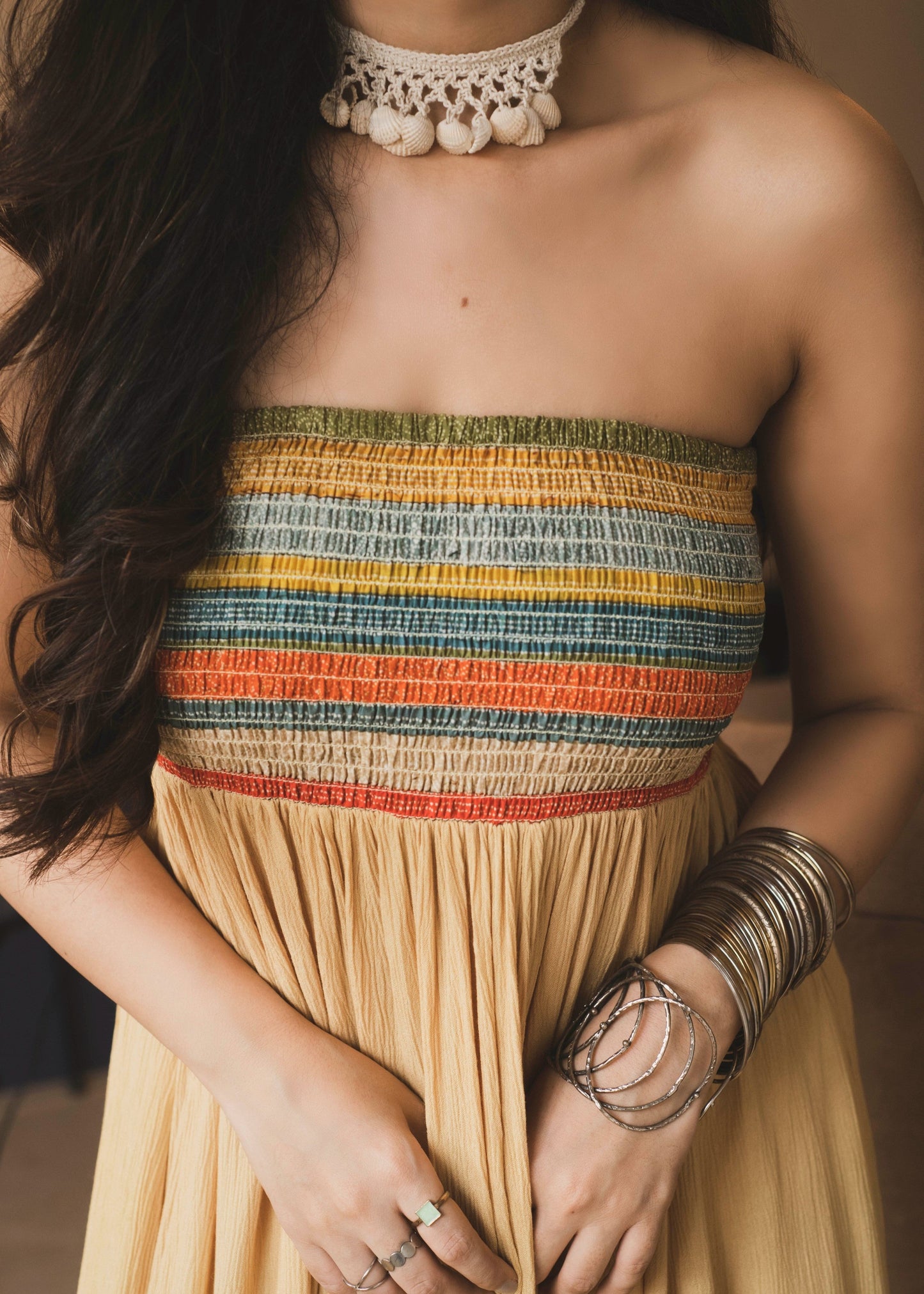 Bold in Gold Dress