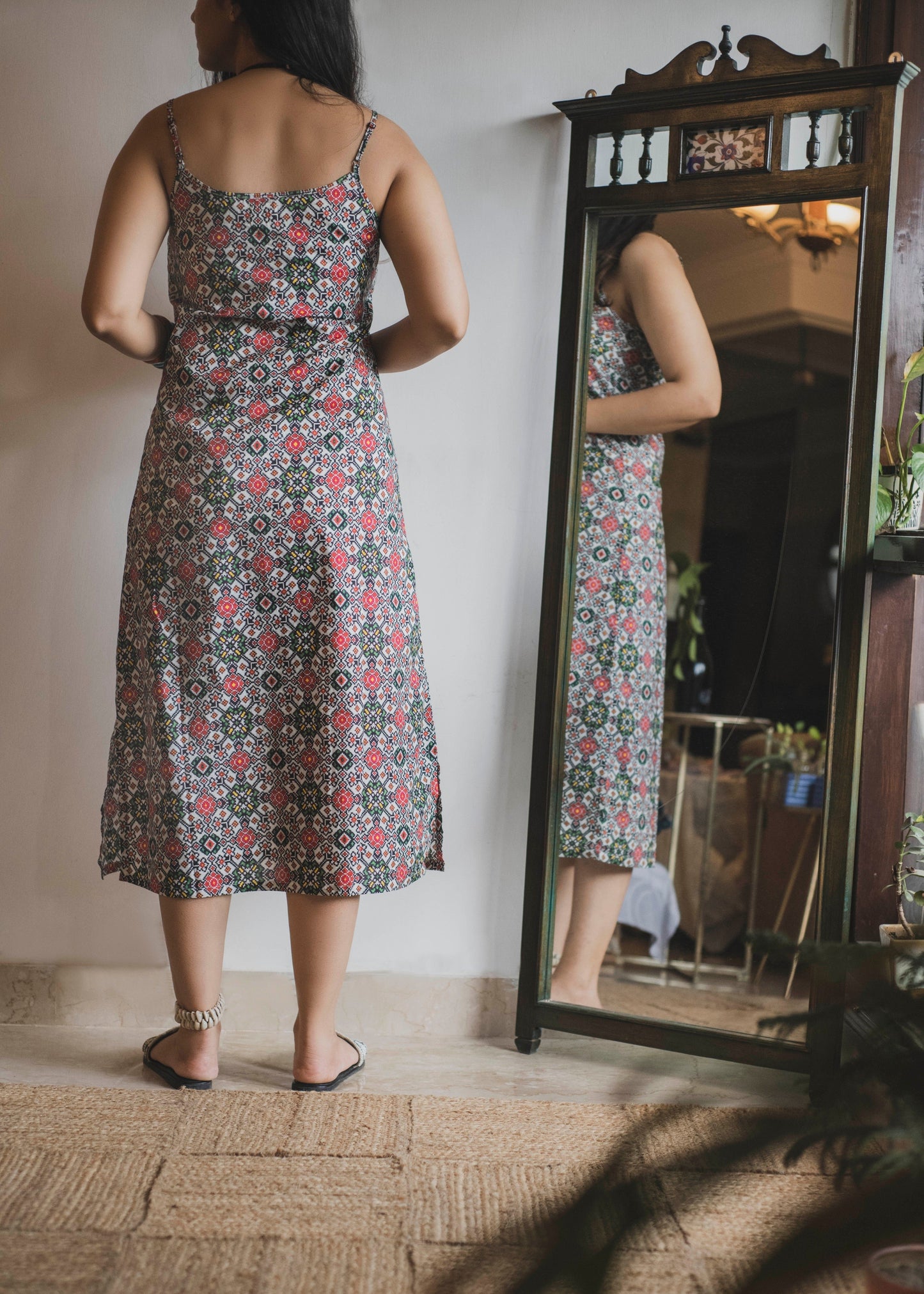 Patola Midi Dress