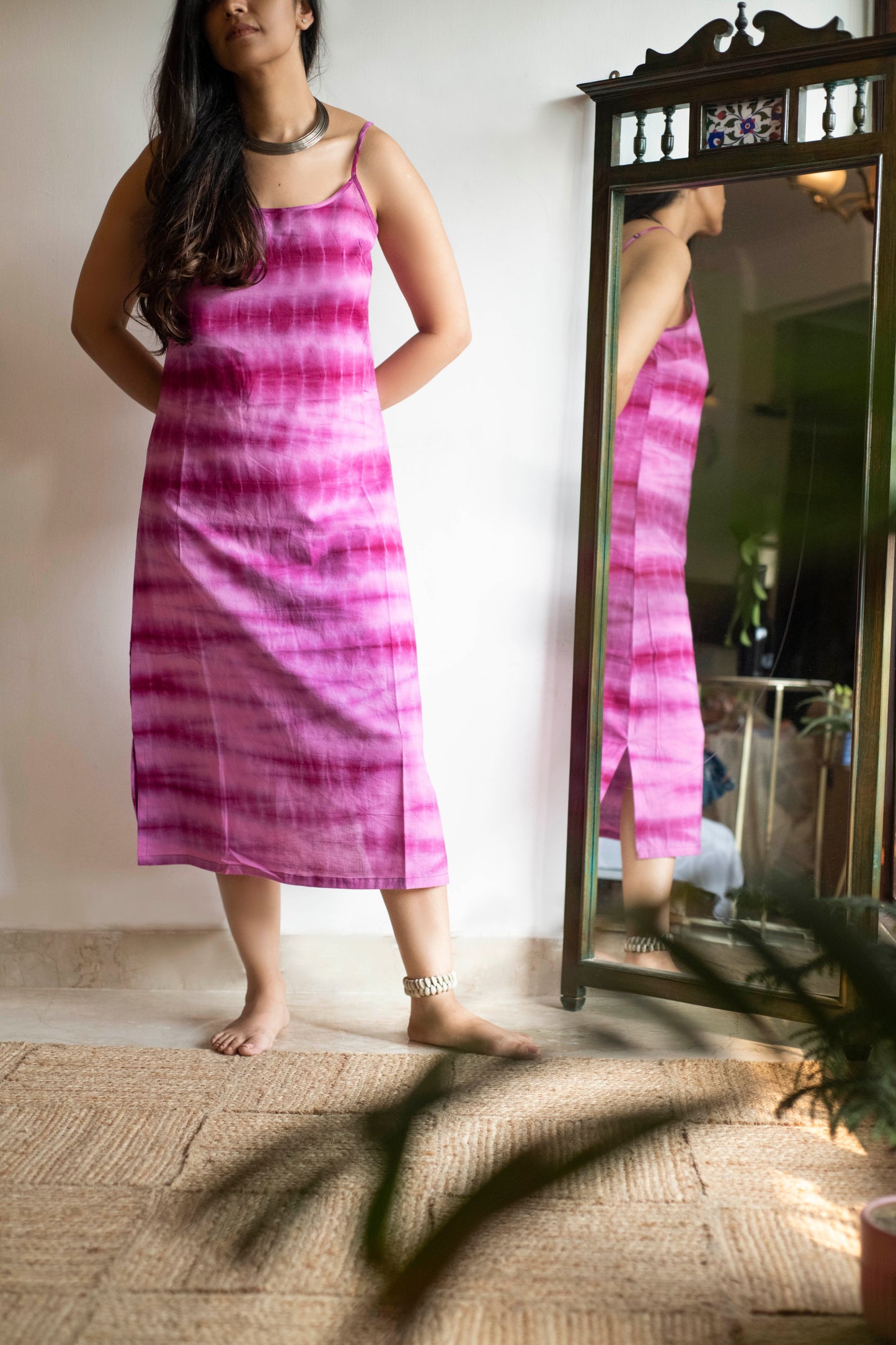 Tie and Dye Pink Dress