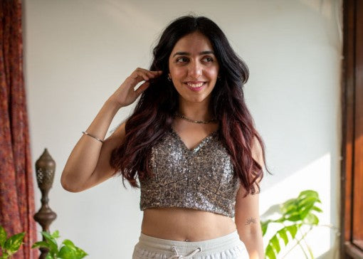 The Jhilmil Blouse