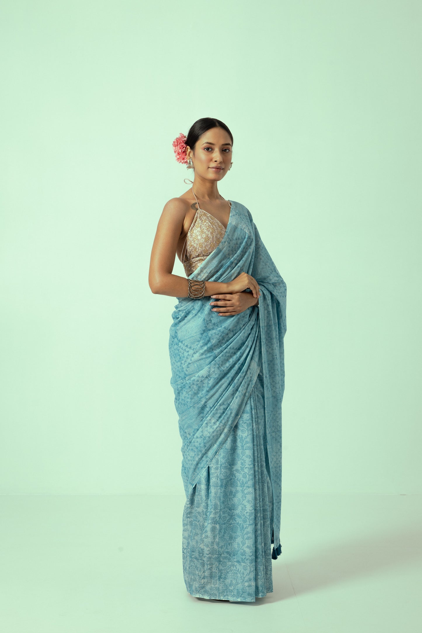 The Bird Song Saree