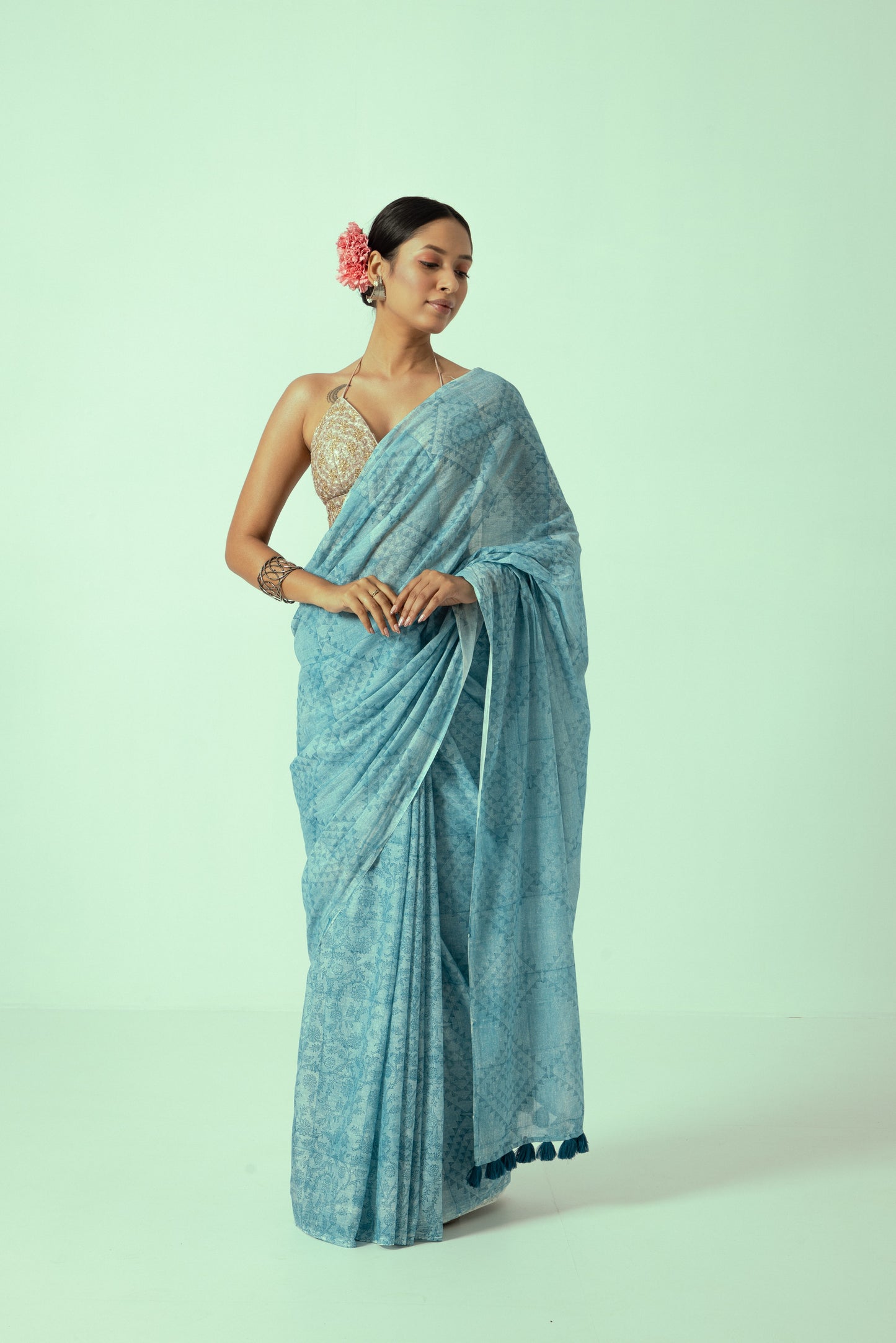 The Bird Song Saree