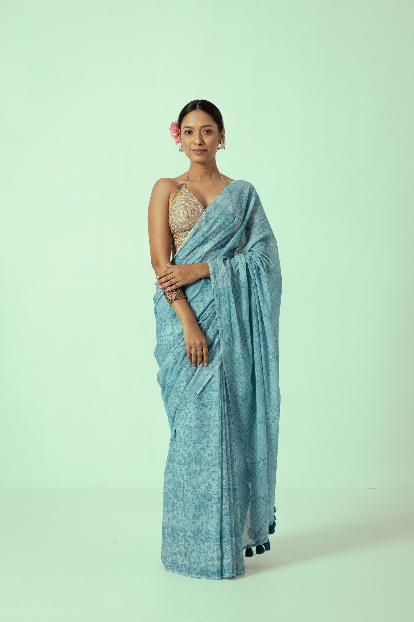 The Bird Song Saree