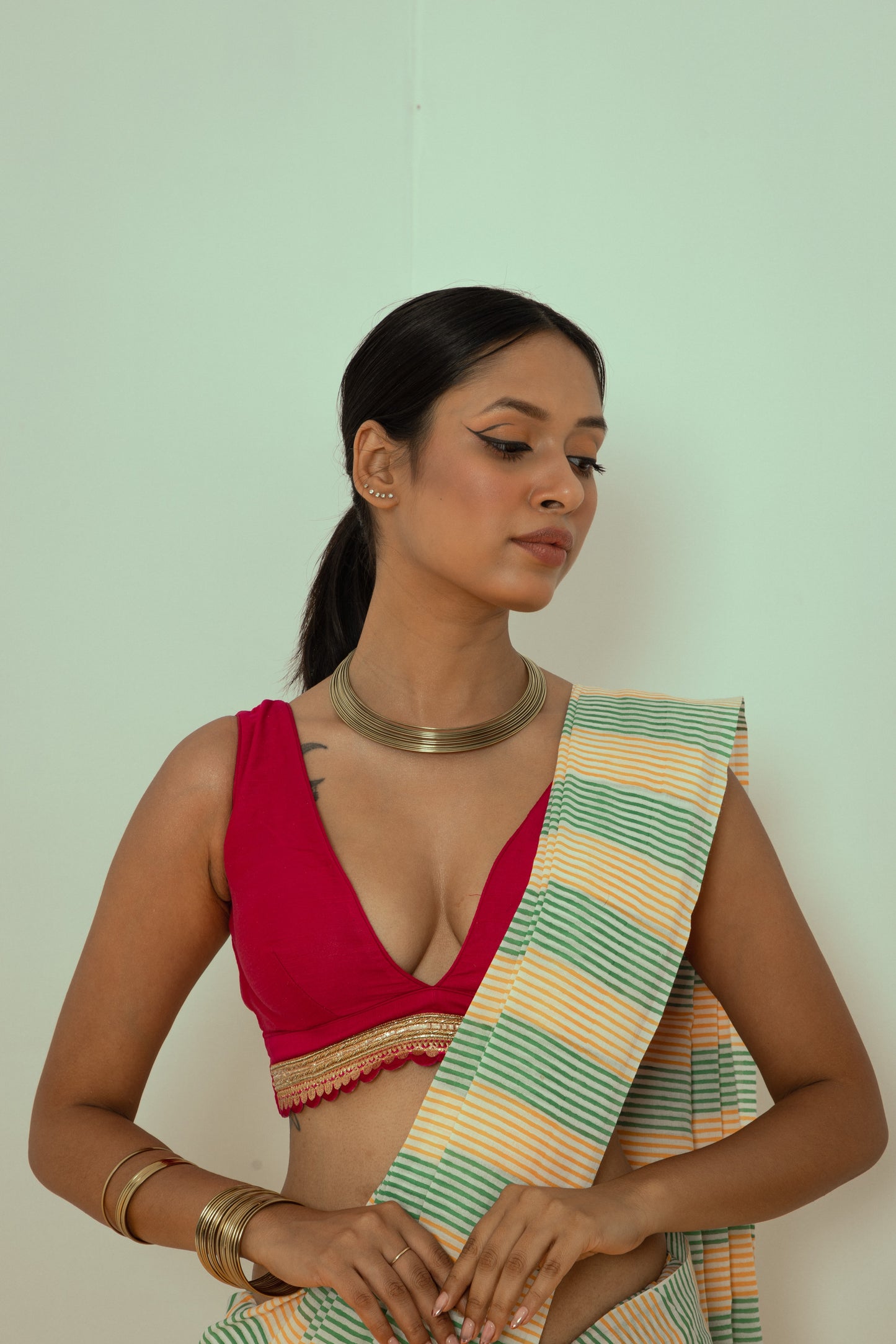 The Cassata Saree (with blouse piece)