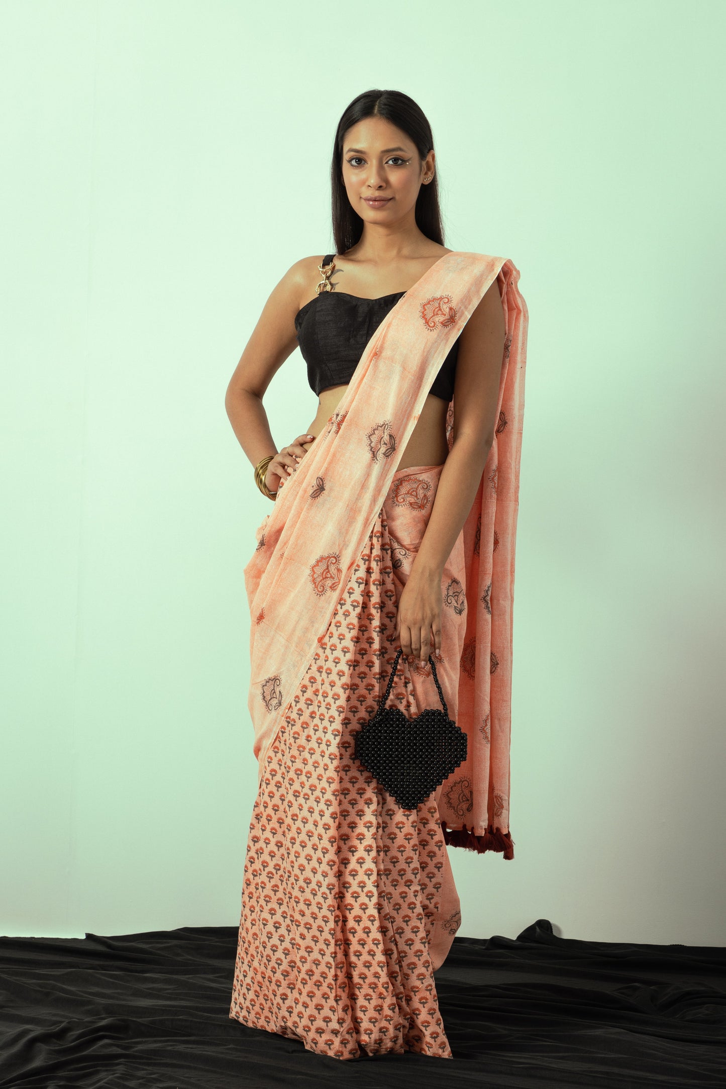 The Spade Saree (With Blouse Piece)