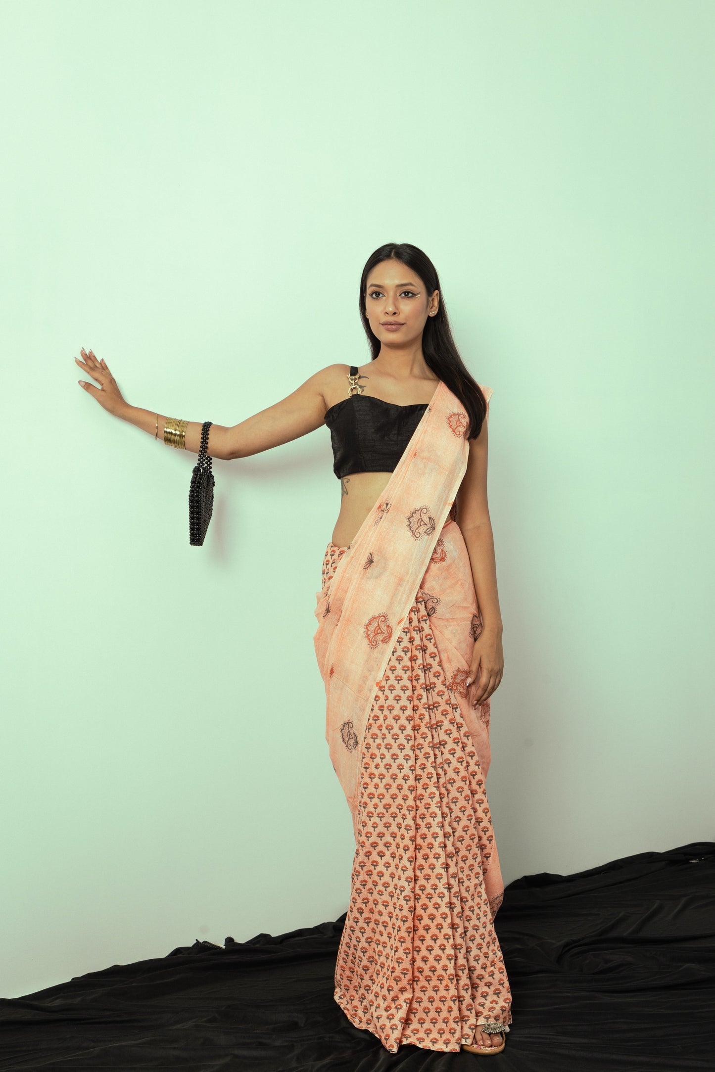 The Spade Saree (With Blouse Piece)